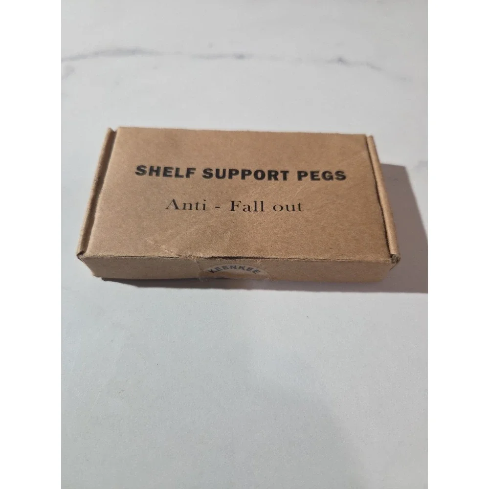 5mm Metal Cabinet Shelf Support Pegs With Silicone Pads Anti-fall Out Set Of 20